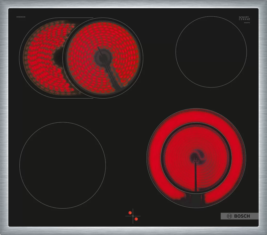 Bosch Einbau-Herd-Set, HEA578BS0 + NKN645GA2E, HND671LS61, Pyrolyse